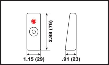 Perf Metals Anodisarja Mercury 75-115 Efi