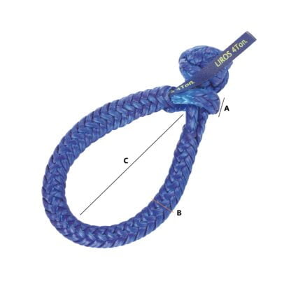 Soft Shackle Blue 4T