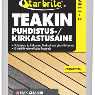 Star Brite One Step Teak Cleaner & Bright Puhd./Kirk. 1L
