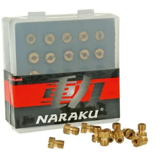 Naraku Suutinlajitelma, 5Mm, #80 - #100 (11 kpl), Yhteensopiva: Dellorto