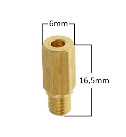 Pääsuutin, # 108 , Kuuskantti, Yhteensopiva: Keihin / Flat Side
