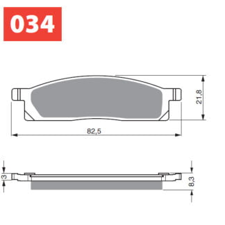 Goldfren Jarrupalat 034 Ceramic Carbon S33