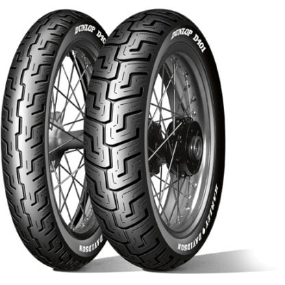 Dunlop D401F Www 100/90-19 57H Tl Fr. Harley-Davidson (Wide Whitewall)
