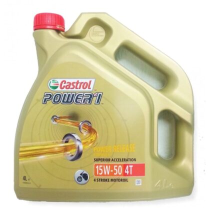 Castrol Power 1 4T 15W-50 (Gps) 4 L
