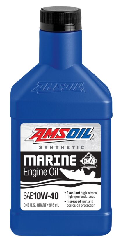 Amsoil 10W-40 Formula 4-Stroke® Marine Synthetic Oil 946Ml