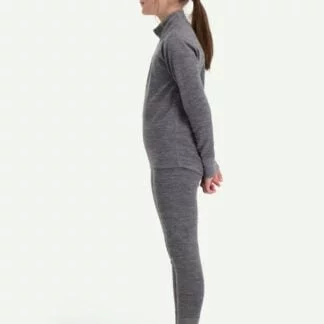 Svala Merino Extra Warm -Lasten Kerrasto Harmaa 120