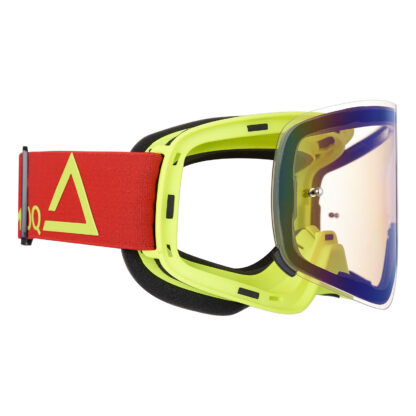 Amoq Vision Magnetic Crossilasit Red-Hivis - Gold Mirror