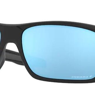 Oakley Sunglasses Turbine Frame Polished Black Lens Prizm Deep Water H20 Polariz