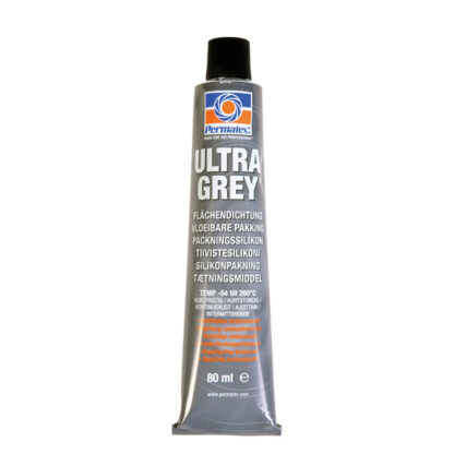 Permatex Tiivistesilikoni Supra Grey 80Ml