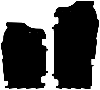 Polisport Jäähdyttäjän Ritiläpari Kx450F 16-18 Musta (28)