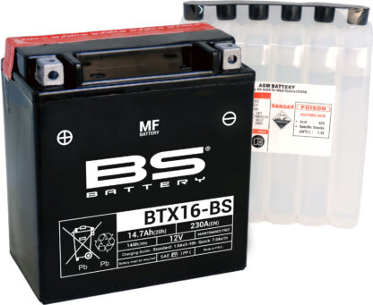 Bs Battery Btx16-Bs Mf (Cp) Maintenance Free