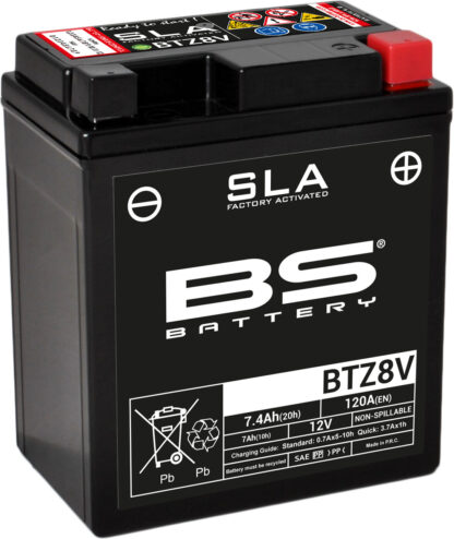 Bs Battery Btz8V (Fa) Sla - Sealed & Activated