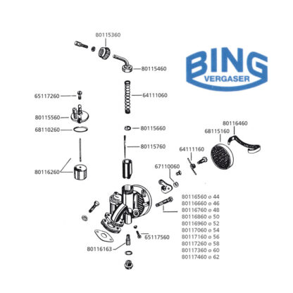 Bing Suutin Neula 1/11/33, 1/11/49 Pituus 33 Mm