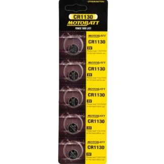 Motobatt Cr1130 3.0V Lithium Battery (5Pcs)