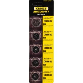 Motobatt Cr1632 3.0V Lithium Battery (5Pcs)