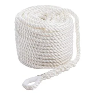 Qvarken Ankkuriköysi Classic Koussilla 16mm 40M Valkoinen