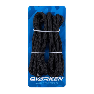 Qvarken Lepuuttajaköysi 8mm 2M Musta 2kpl