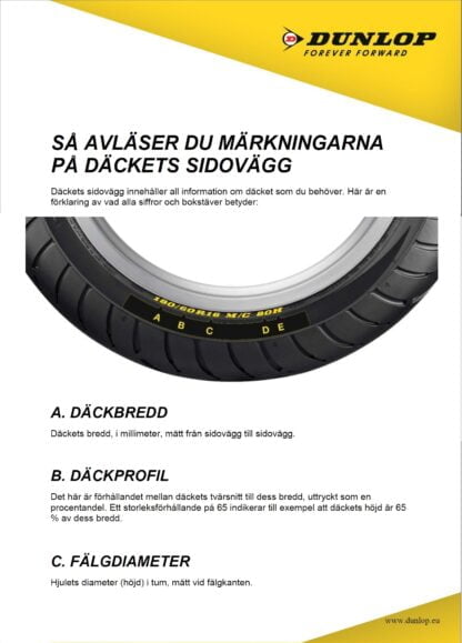 Dunlop D408F Www 130/90B16 67H Tl Fr. Harley-Davidson (Wide Whitewall)