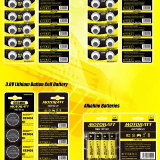 Motobatt Ag1,Lr621,364 1.5V Alkaline Battery (10Pcs)