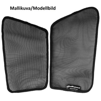 Polisport Radiator Louvers Mesh For Yamaha Yz450F (18->) Black (20)