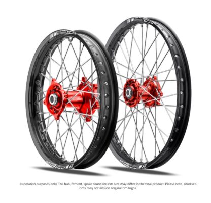 Talon Takapyörä 19X2 15 Crf250 14-,Crf450 13- Puna/Musta