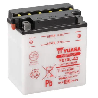 Yuasa Akku, Yb10L-A2 (Cp) Happopatruuna Mukana (4)