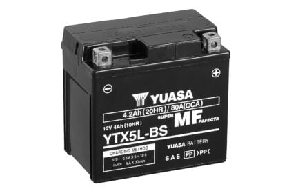 Yuasa Akku, Ytx5L-Bs (Cp) Happopatruuna Mukana (5)
