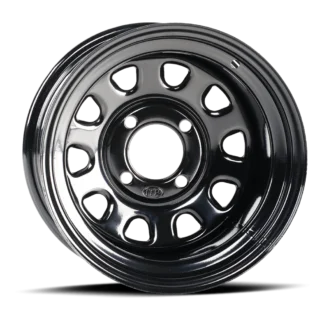 Itp Delta, Black 14X7 4/137 12mm 4+3