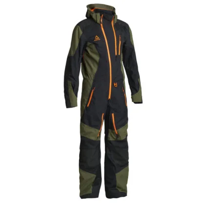 Amoq Rocket Monosuit Vihreä/Musta/Oranssi XS