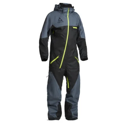 Amoq Void Monosuit Musta/Harmaa/Hivis XS