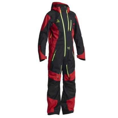 Amoq Rocket Monosuit Musta/Punainen/Hivis S