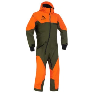 Amoq Void Monosuit Vihreä/Oranssi XS
